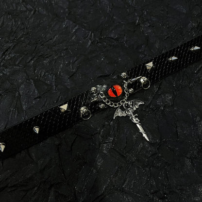 Red Blood Sea Eye Bracelet - Dekayed