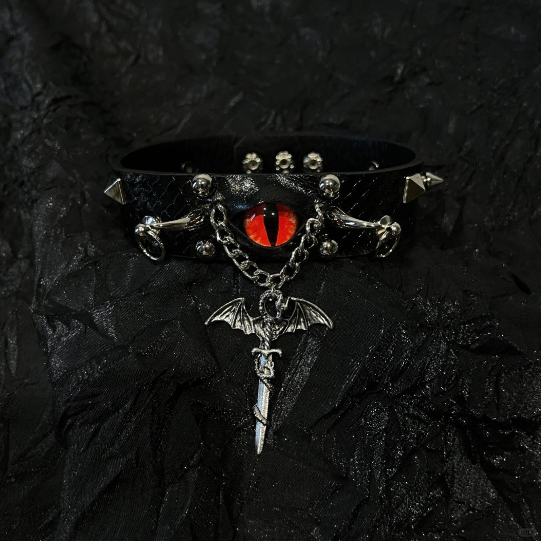 Red Blood Sea Eye Bracelet - Dekayed