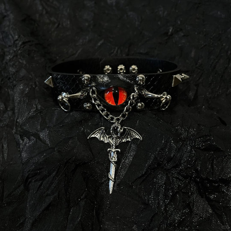 Red Blood Sea Eye Bracelet - Dekayed