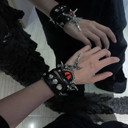 Red Blood Sea Eye Bracelet - Dekayed