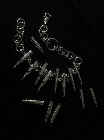 ReDoom Heavy Metal Bullet Wallet Chain - Dekayed