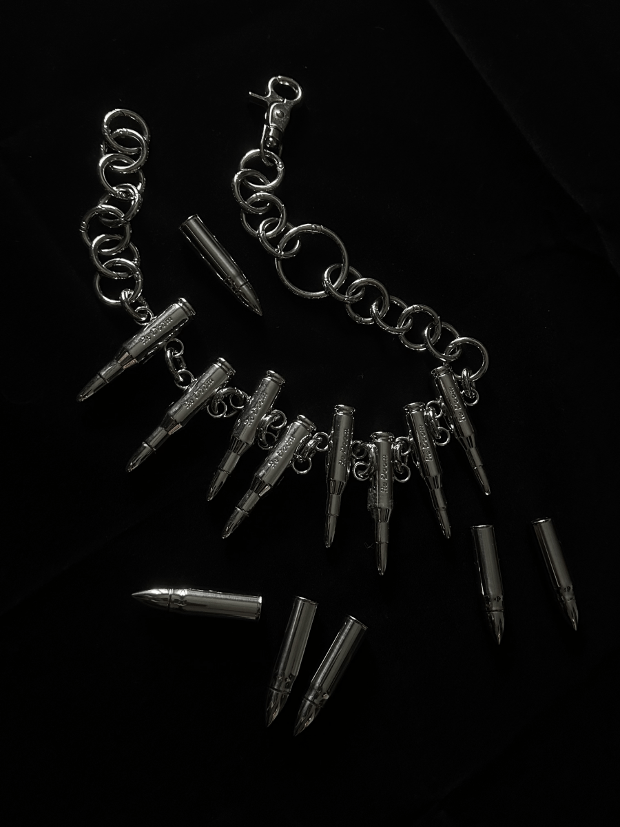 ReDoom Heavy Metal Bullet Wallet Chain - Dekayed