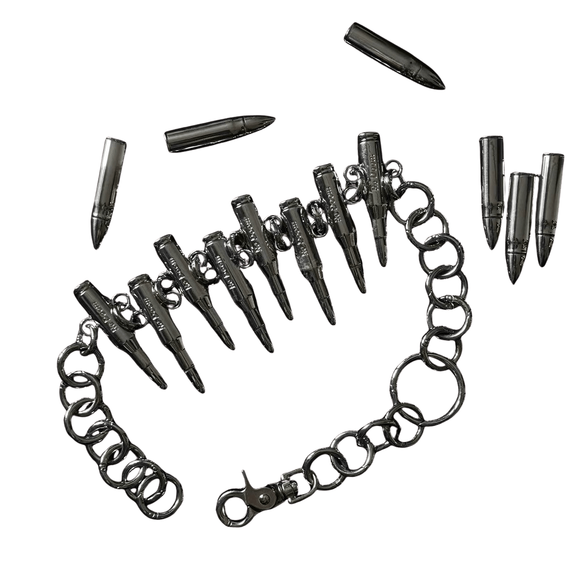 ReDoom Heavy Metal Bullet Wallet Chain - Dekayed