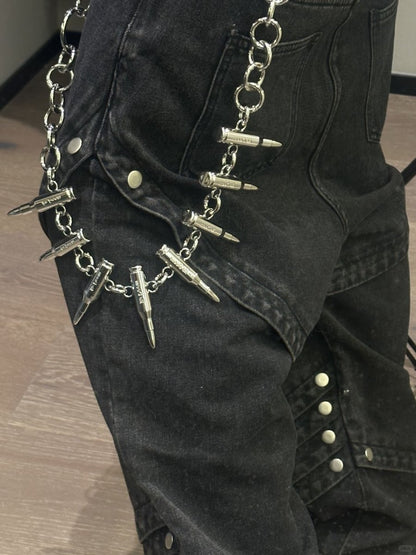 ReDoom Heavy Metal Bullet Wallet Chain - Dekayed