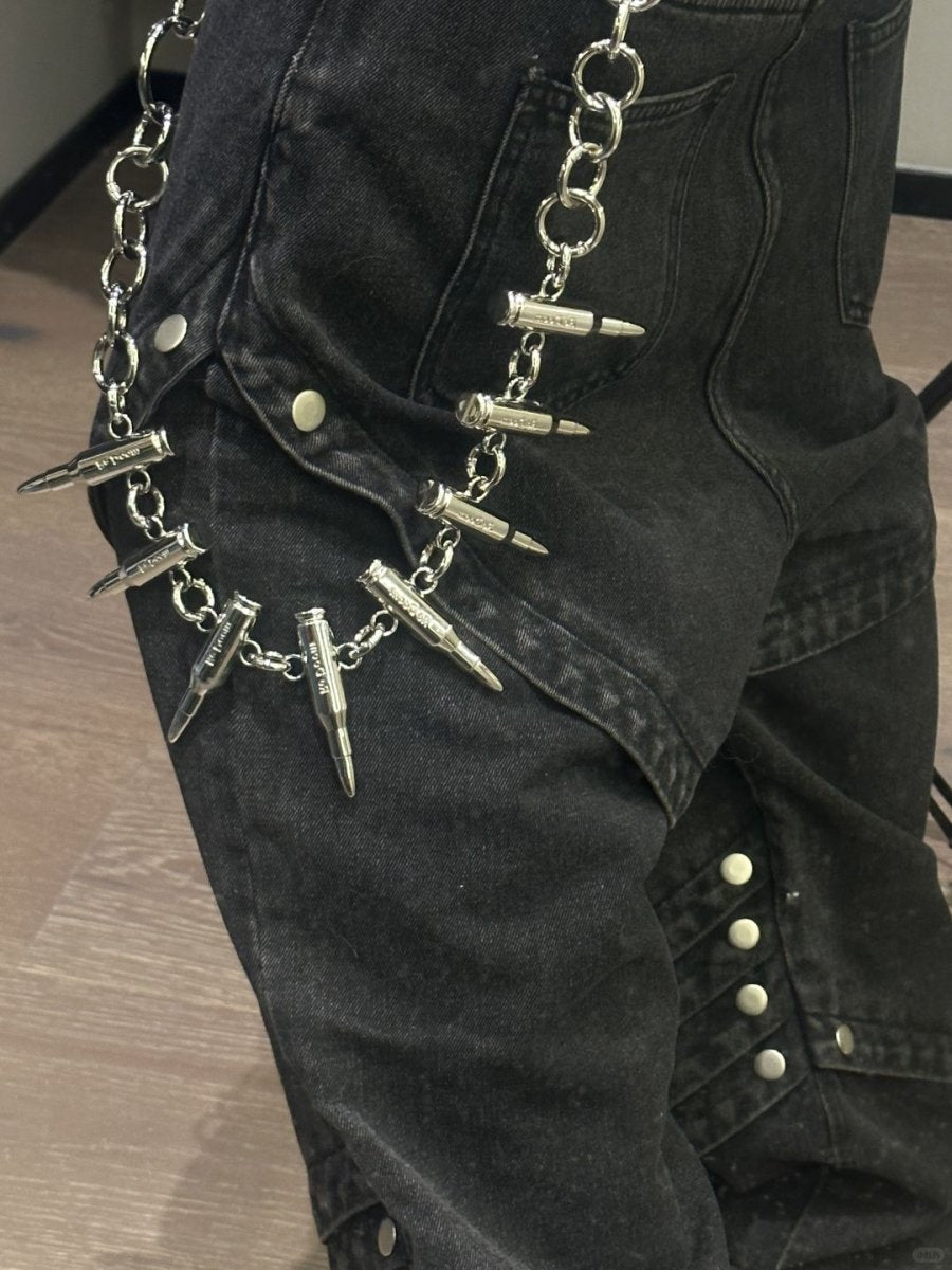 ReDoom Heavy Metal Bullet Wallet Chain - Dekayed