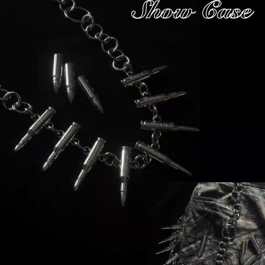 ReDoom Heavy Metal Bullet Wallet Chain - Dekayed