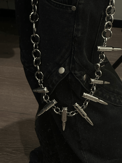 ReDoom Heavy Metal Bullet Wallet Chain - Dekayed