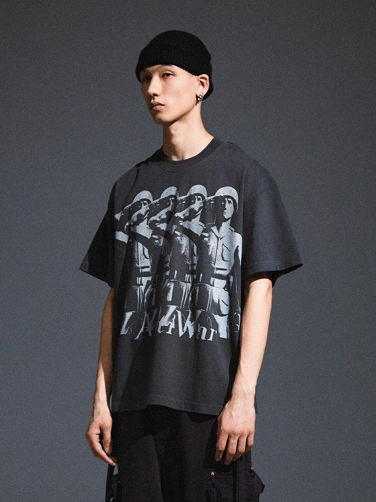 Remedy War boxy Tee - Dekayed