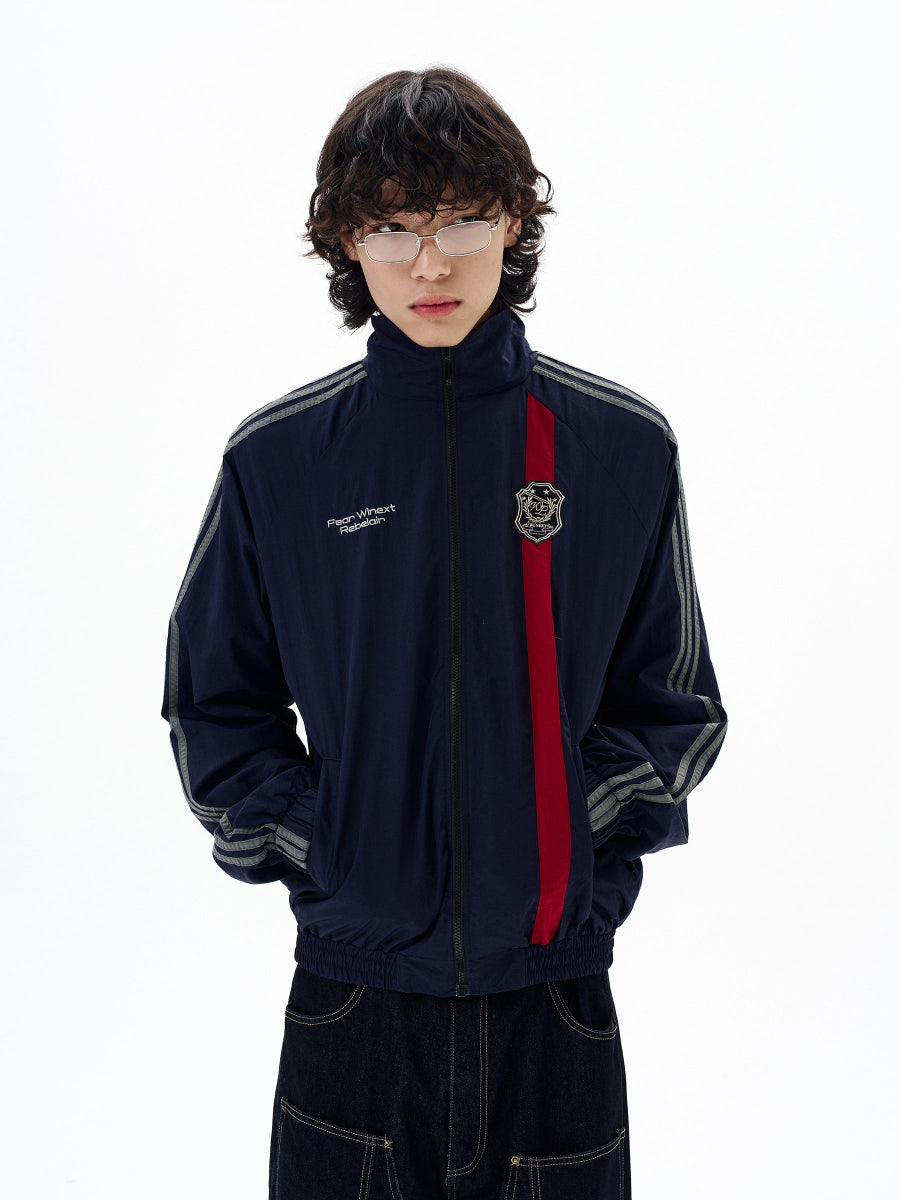 Retro Jersey Style Jacket - Dekayed