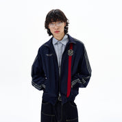 Retro Jersey Style Jacket - Dekayed