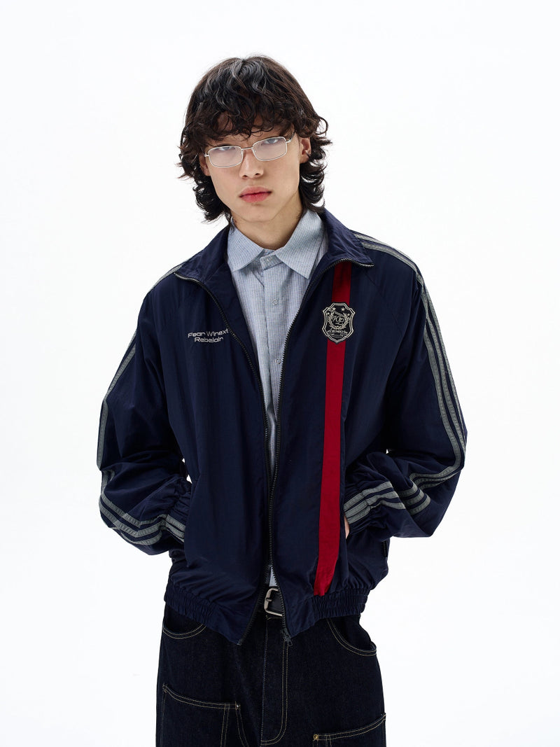 Retro Jersey Style Jacket - Dekayed