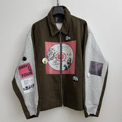 Retro Vinyl Patchwork Jacket - Dekayed