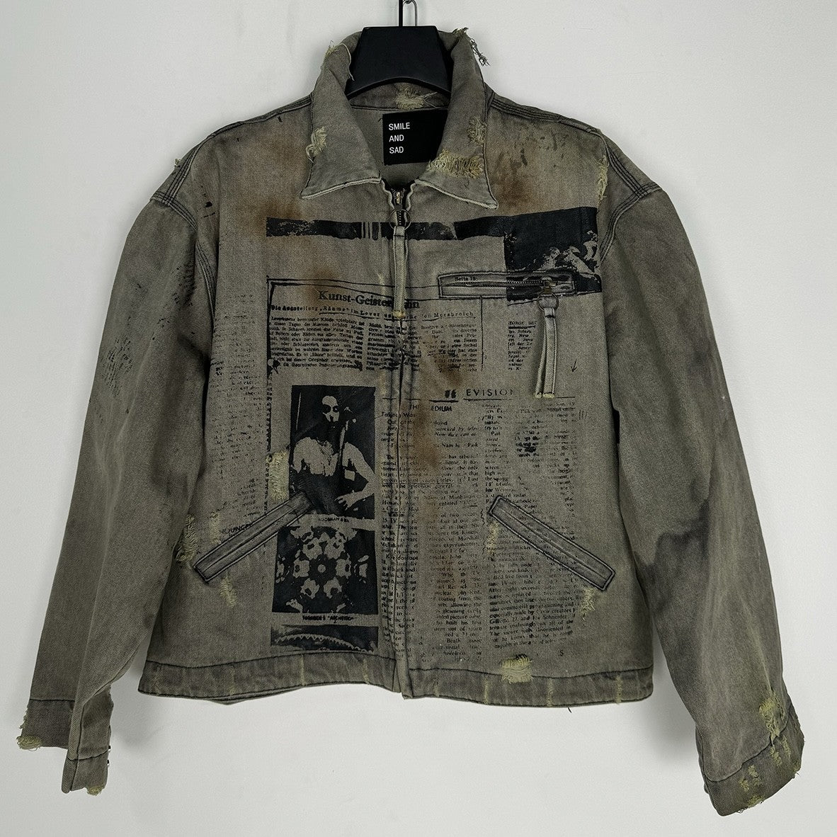 Robert Chambers Distressed Jacket - Dekayed