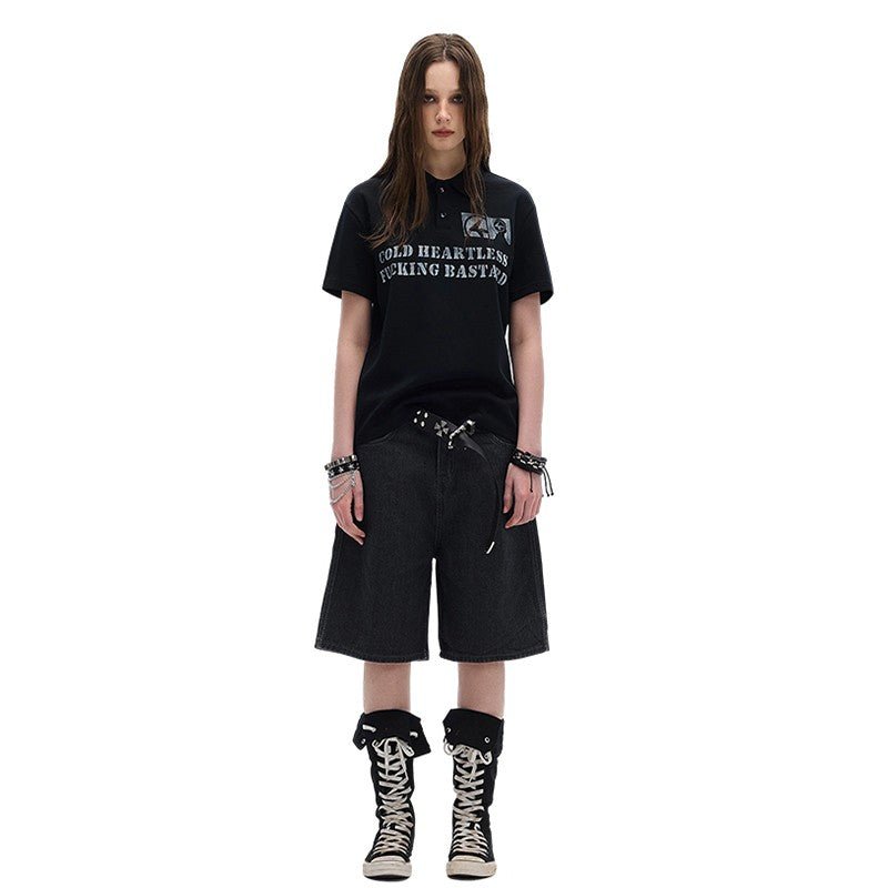 Ruthless Bastard Polo Shirt - Dekayed