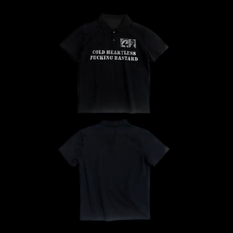Ruthless Bastard Polo Shirt - Dekayed