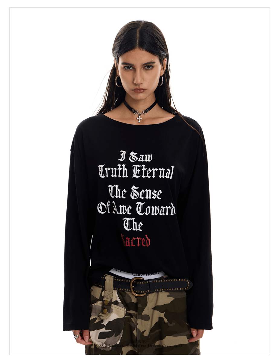 Sacred Script Tee - Dekayed