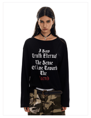 Sacred Script Tee - Dekayed