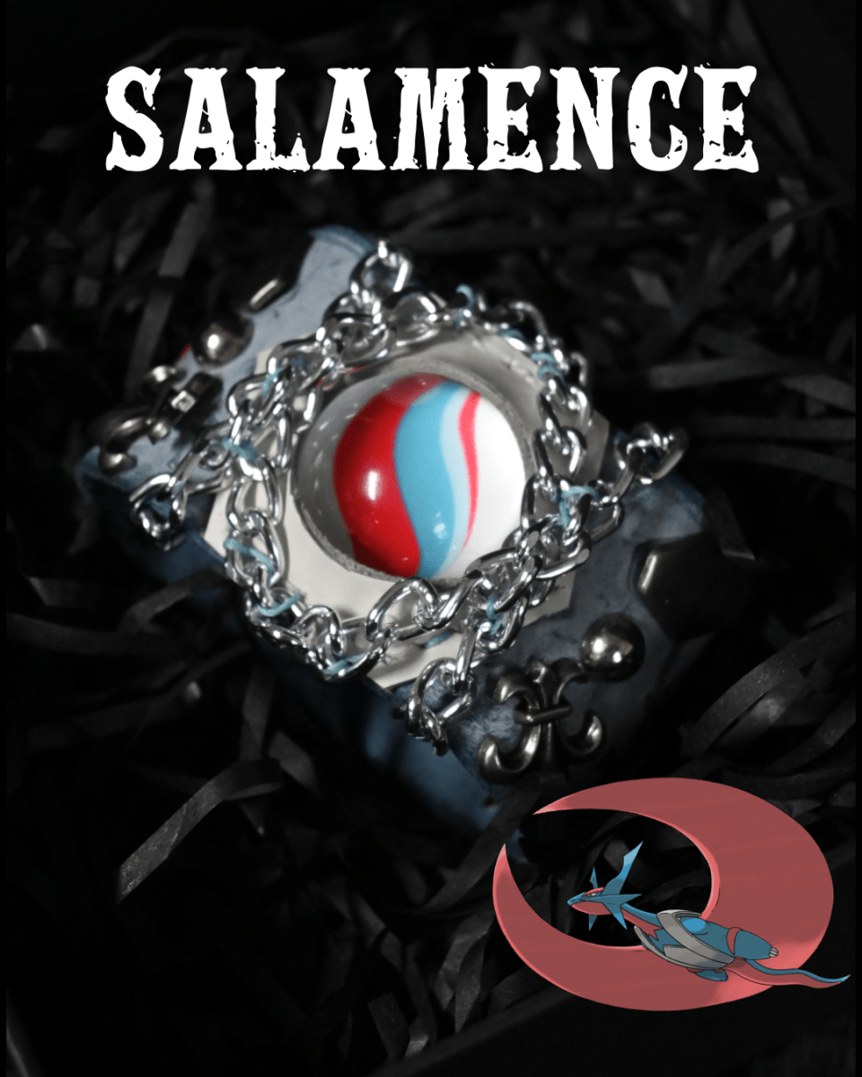 Salamence Mega stone Bracelet - Dekayed