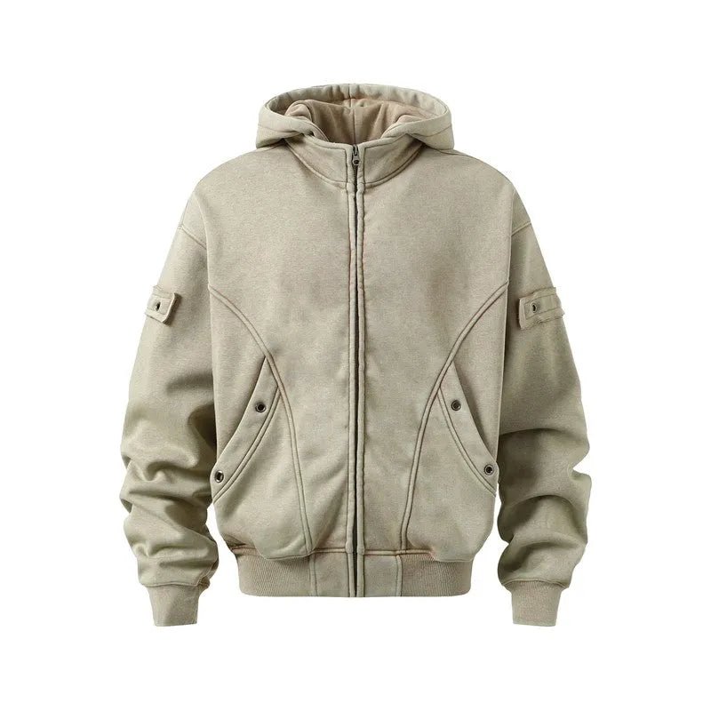 "Sand Storm" Velvet Silhouette Cardigan Jacket - Dekayed