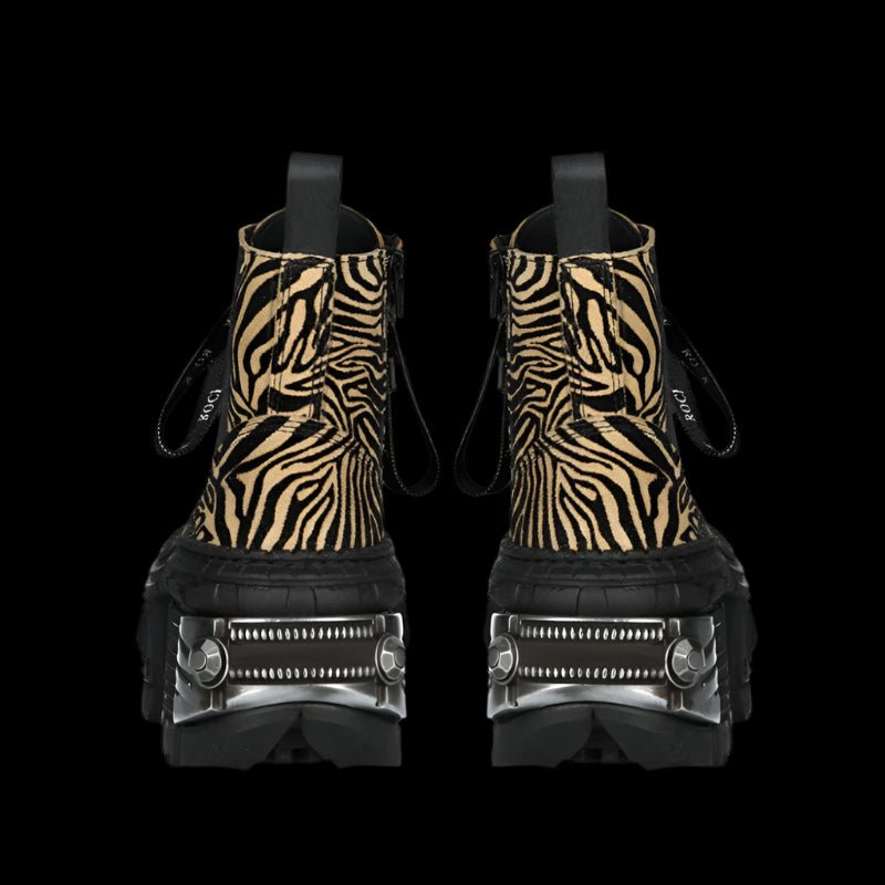 Savage Leopard Print Boots - Dekayed