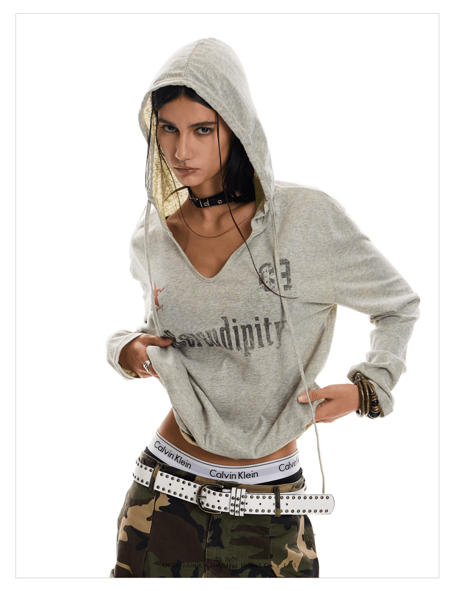 Serendipity 69 Hooded Top - Dekayed