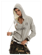 Serendipity 69 Hooded Top - Dekayed