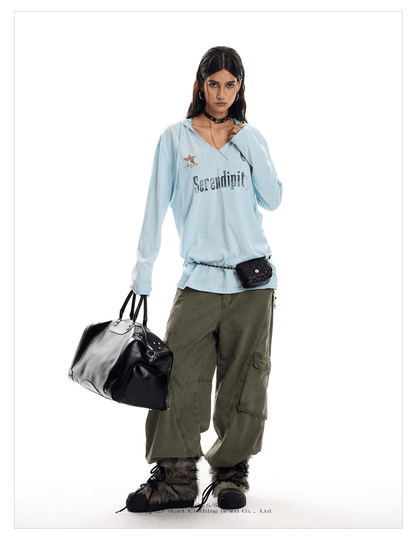 Serendipity 69 Hooded Top - Dekayed