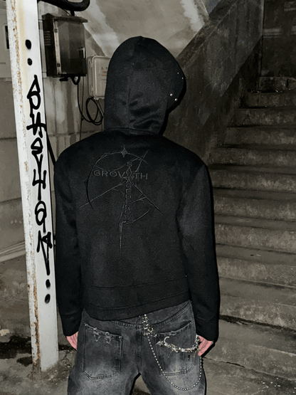 SGW Woolen Fox Fur Fleece Jacket - Dekayed