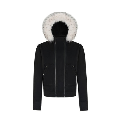 SGW Woolen Fox Fur Fleece Jacket - Dekayed