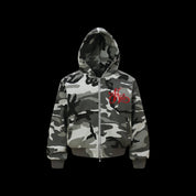 Shadow Script Camo Hoodie - Dekayed