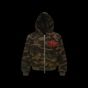 Shadow Script Camo Hoodie - Dekayed
