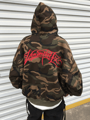 Shadow Script Camo Hoodie - Dekayed
