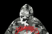 Shadow Script Camo Hoodie - Dekayed