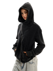 Side Zip Hooded Jacket - Dekayed