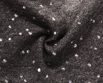 Skeleton Diamond Denim Jeans - Dekayed