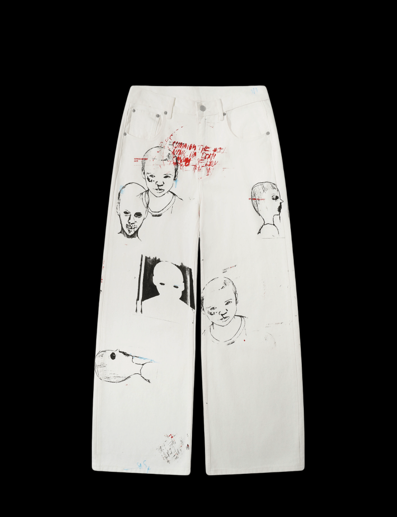 SMILEANDSAD GhostSketch Denim - Dekayed