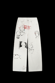 SMILEANDSAD GhostSketch Denim - Dekayed