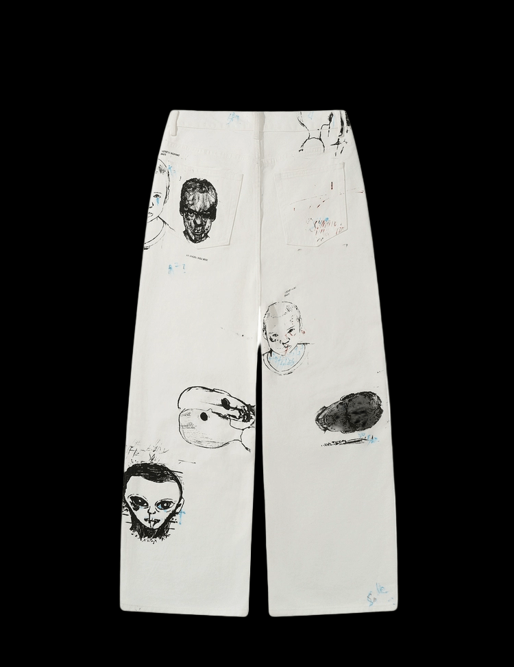 SMILEANDSAD GhostSketch Denim - Dekayed