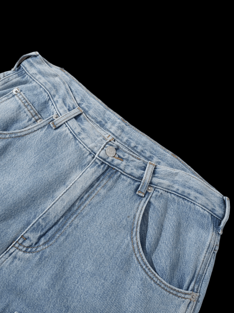 SMILEANDSAD Patchwork Denim - Dekayed
