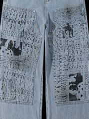SMILEANDSAD Patchwork Denim - Dekayed