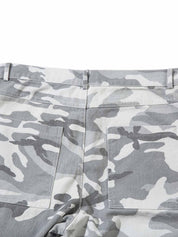 Snow Camouflage Patchwork Fur Tracksuit - Dekayed