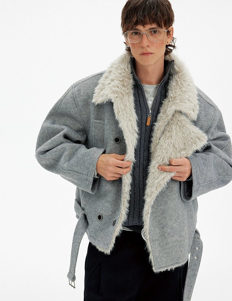 Snow Goat Double - Breasted Jacket - Dekayed