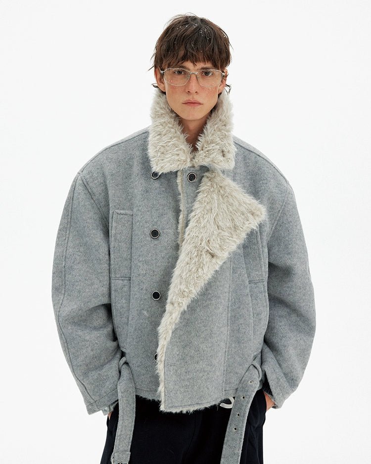 Snow Goat Double - Breasted Jacket - Dekayed