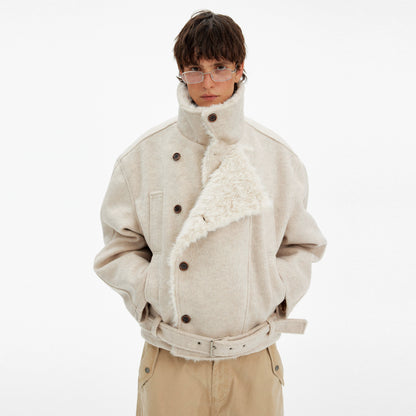 Snow Goat Double - Breasted Jacket - Dekayed