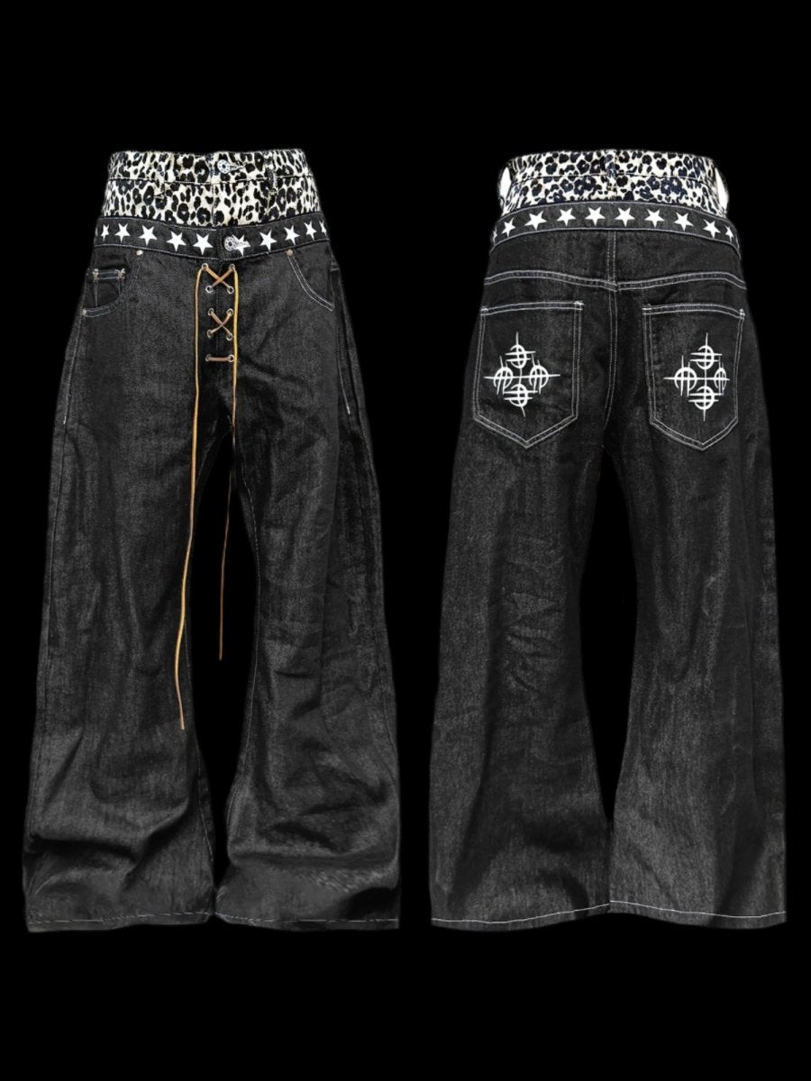 Star Prowl Flares Pants - Dekayed