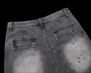 Stardust Fade Denim Jorts - Dekayed