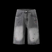 Stardust Fade Denim Jorts - Dekayed