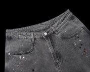 Stardust Fade Denim Jorts - Dekayed