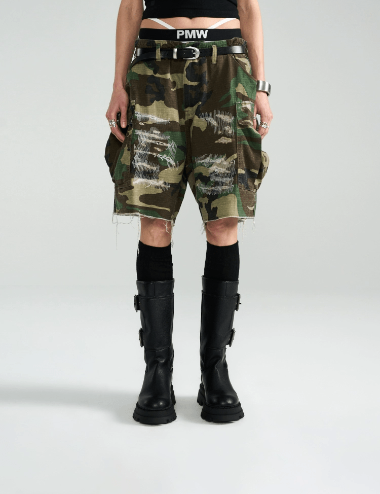 StitchRaid Cargo Shorts - Dekayed