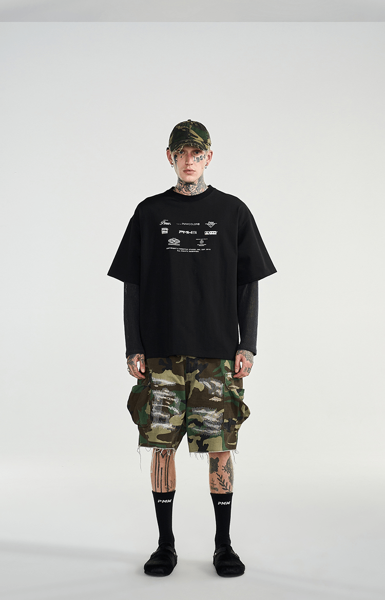 StitchRaid Cargo Shorts - Dekayed